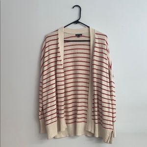 Striped cardigan